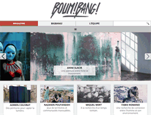 Tablet Screenshot of boumbang.com